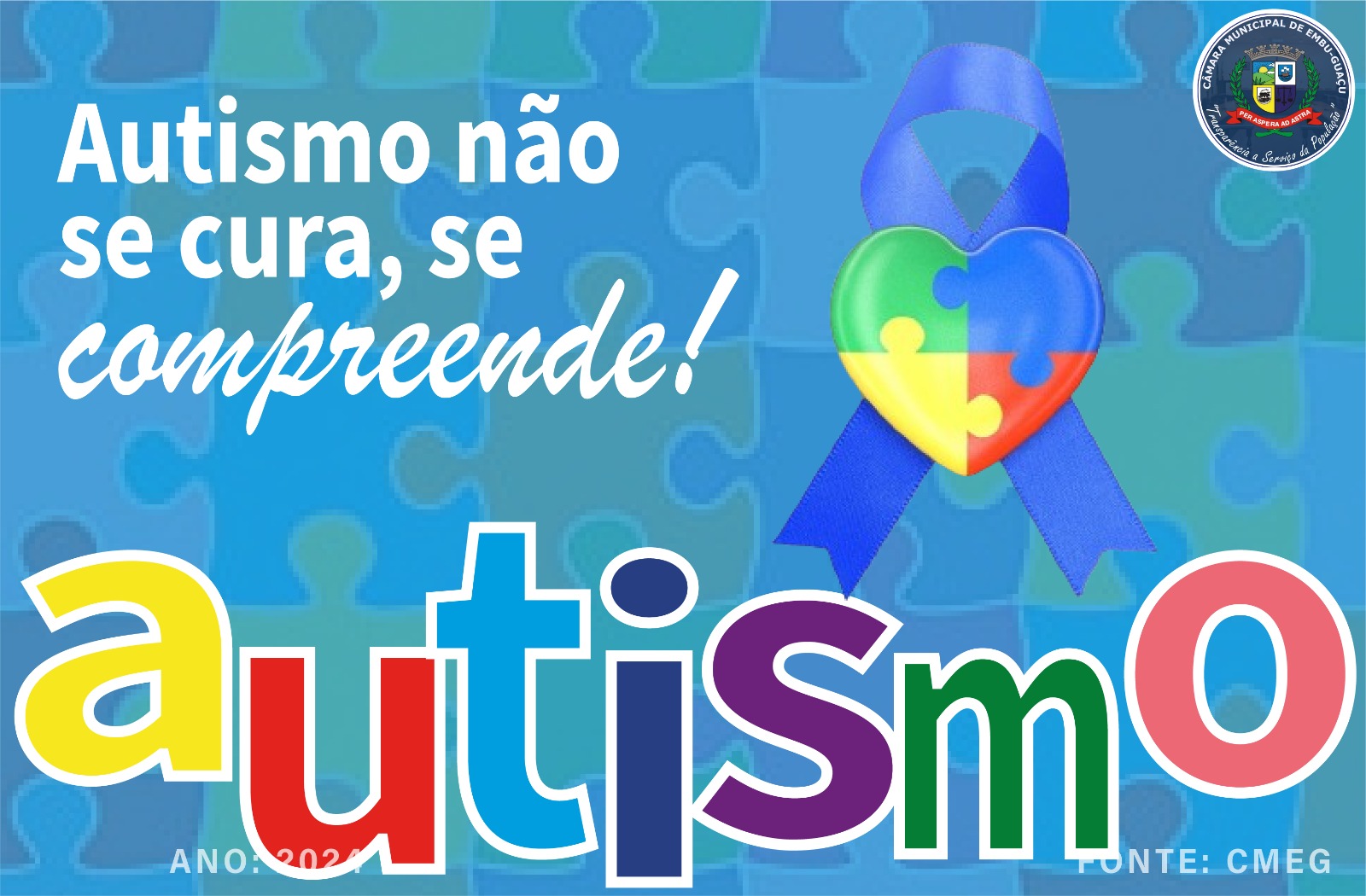 Abril Azul - Mês da Conscientização ao Autismo