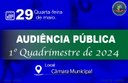 AUDIÊNCIA PÚBLICA - I QUAD 2024