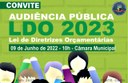 AUDIÊNCIA PÚBLICA LDO - 2023