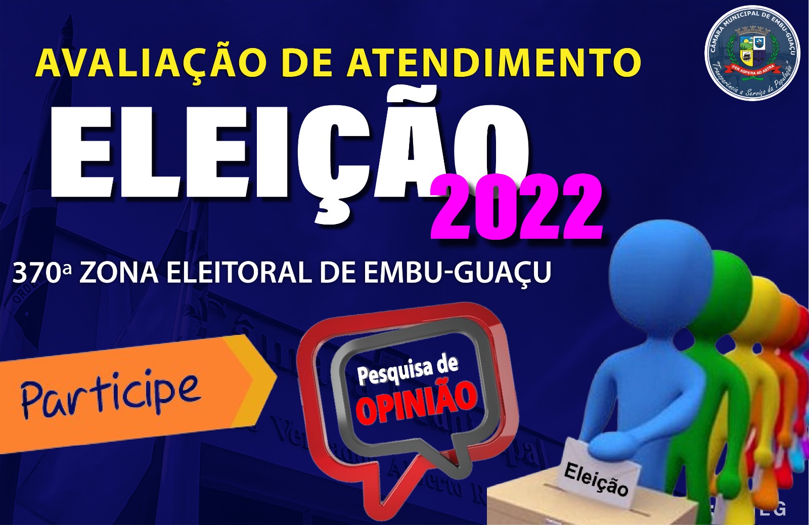 AVALIAÇÃO DE ATENDIMENTO - ELEIÇÕES 2022