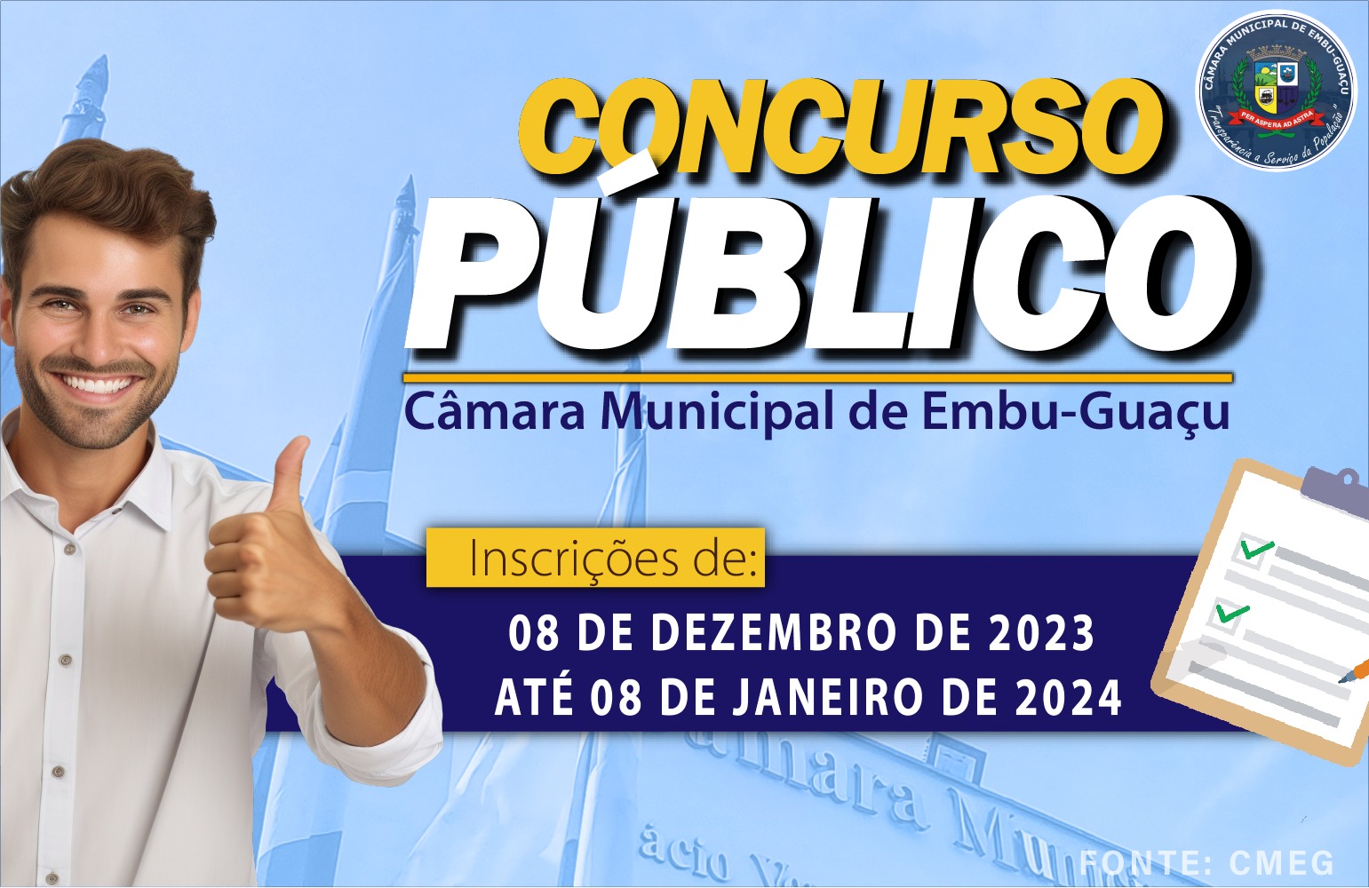 CONCURSO PÚBLICO DA CÂMARA DE EMBU-GUAÇU