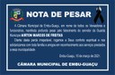 NOTA DE PESAR