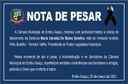 NOTA DE PESAR