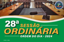 ORDEM DO DIA DA 28ª SESSÃO ORDINÁRIA