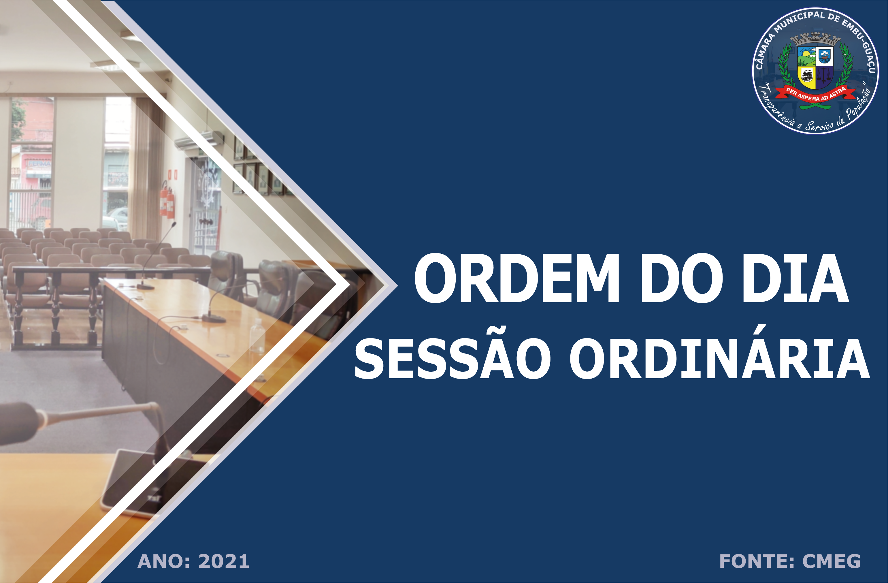 ORDEM DO DIA DA 40ª SESSÃO ORDINÁRIA