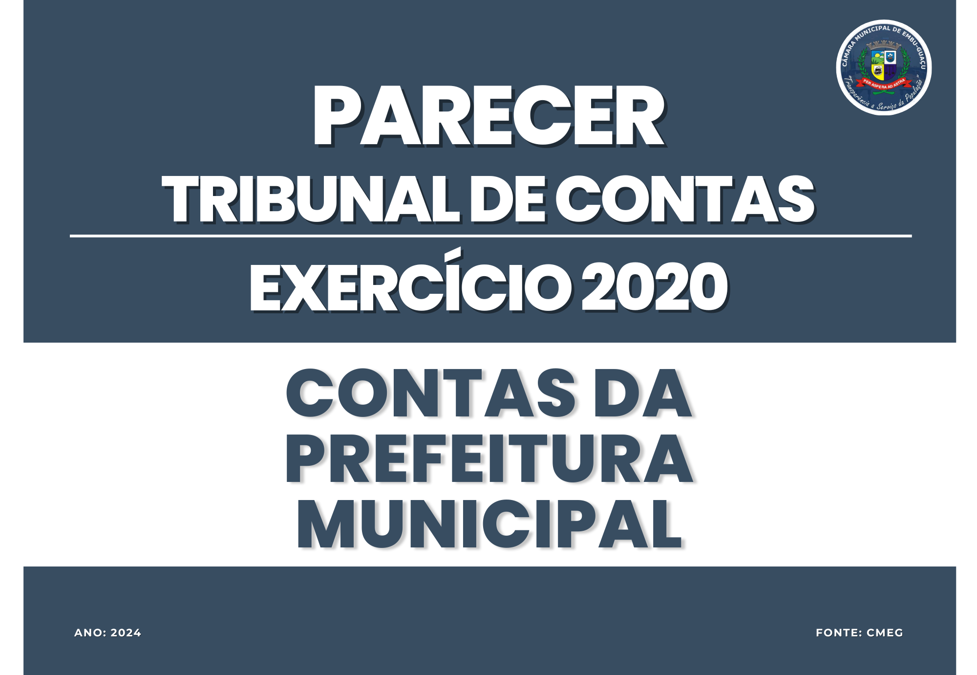 PARECER DE CONTAS | EXECUTIVO 2020