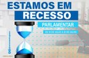 RECESSO PARLAMENTAR 