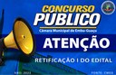 RETIFICAÇÃO I EDITAL DE CONCURSO PÚBLICO