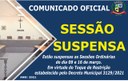 SESSÕES SUSPENSAS