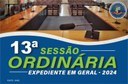 13ª Sessão Ordinária